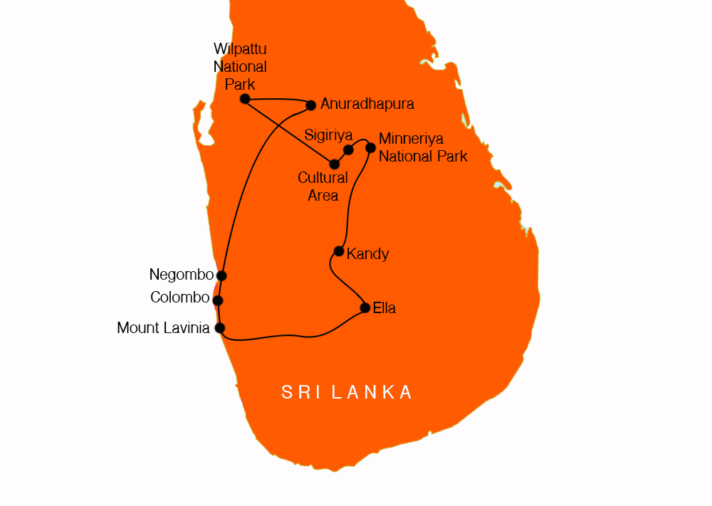 10 Day Safaris of Sri Lanka