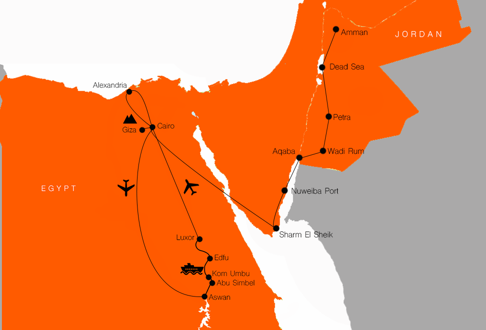 Egypt & Jordan tour MyHoliday2
