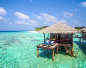 overwater villa maldives escape