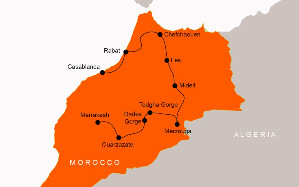 9 Day Uncover Morocco