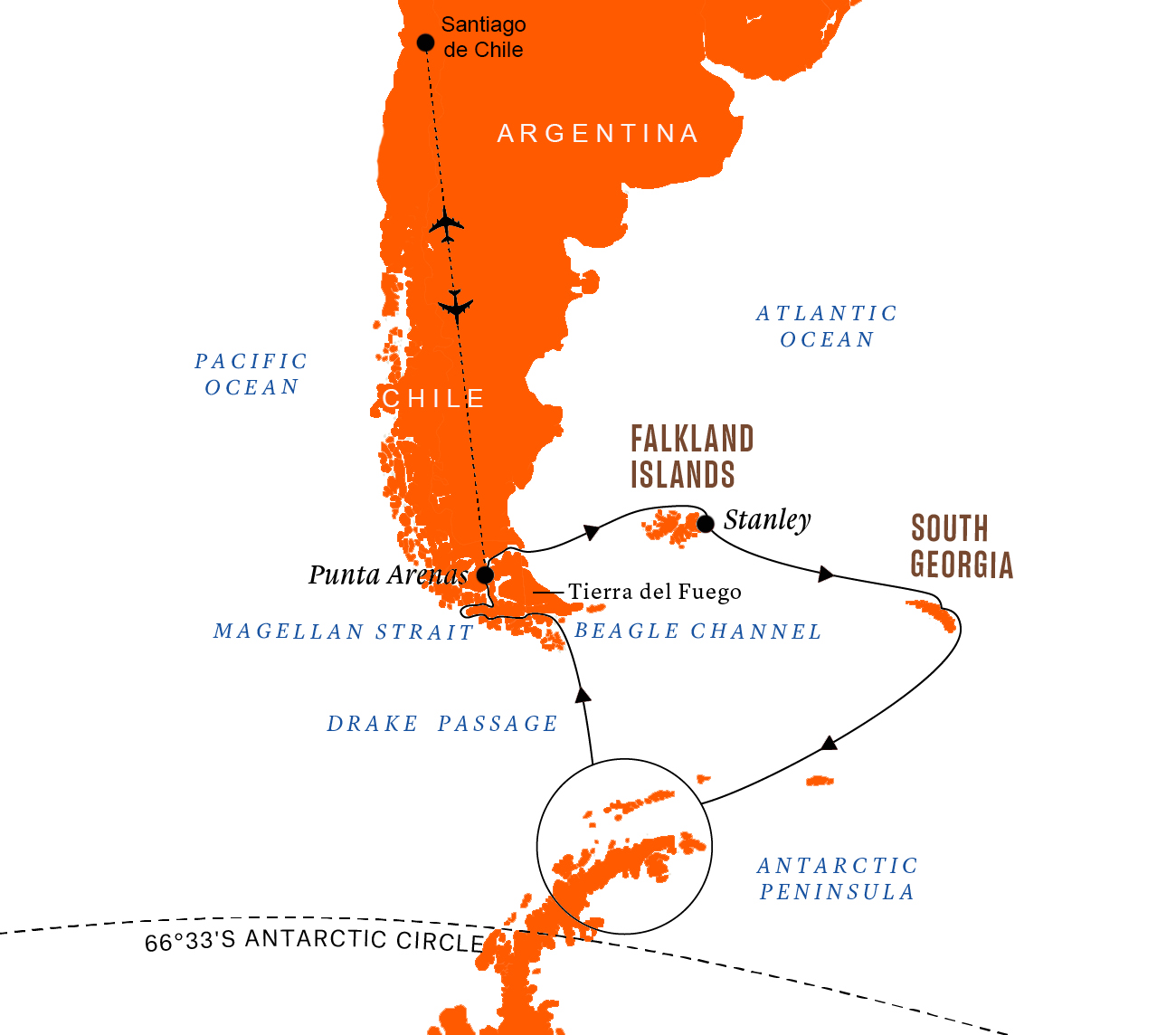 Antarctica & South Georgia MS Fram