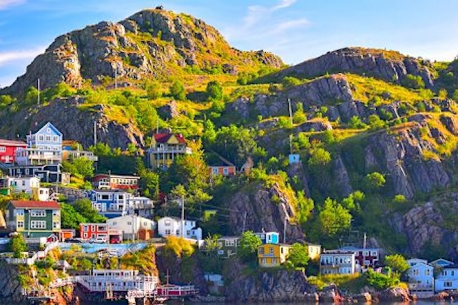 18 Day Greenland, Labrador and Newfoundland The_Battery_community_St_John-s-harbour_Newfoundland_Canada_shutterstock_1438473368_1200x675px