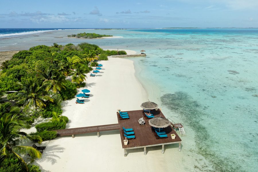 Beach Bar Sundeck Aerial (1)