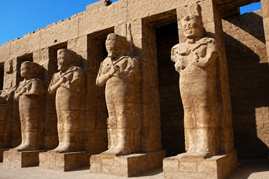 Egypt - Edfu temple & Karnak temple and Luxor temple