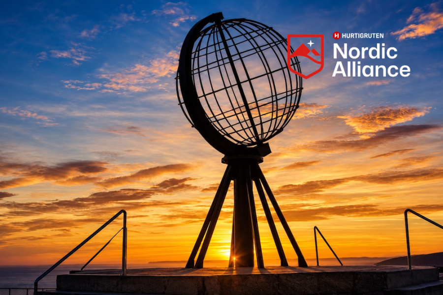 Hurtigruten - North Cape with Nordic Alliance Logo