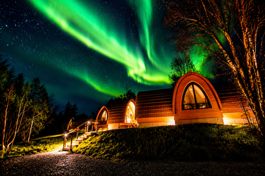 Hurtigruten - Northern Lights in Kirkenes