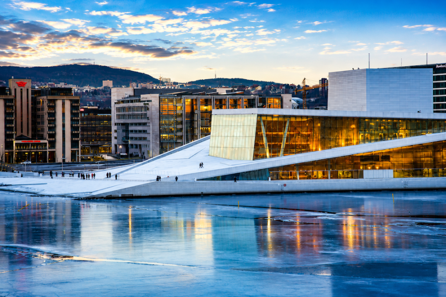 Hurtigruten - Oslo Opera House