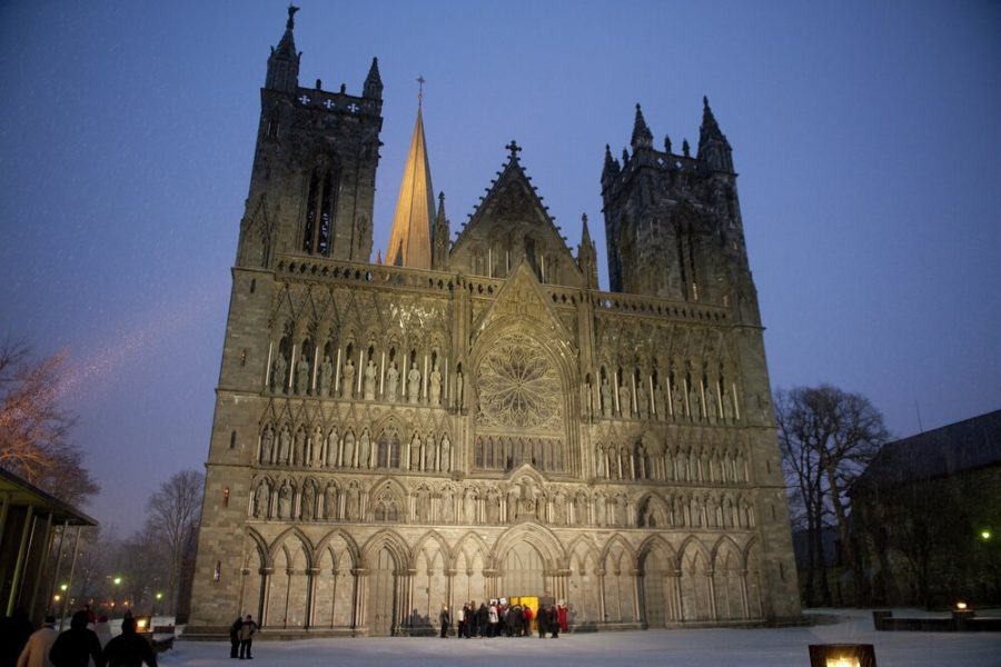Trondheim - Norway - Nidaros Cathedral - Hurtigruten